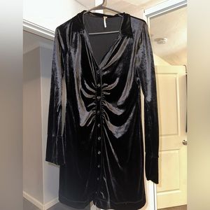 Black Velvet Mini dress